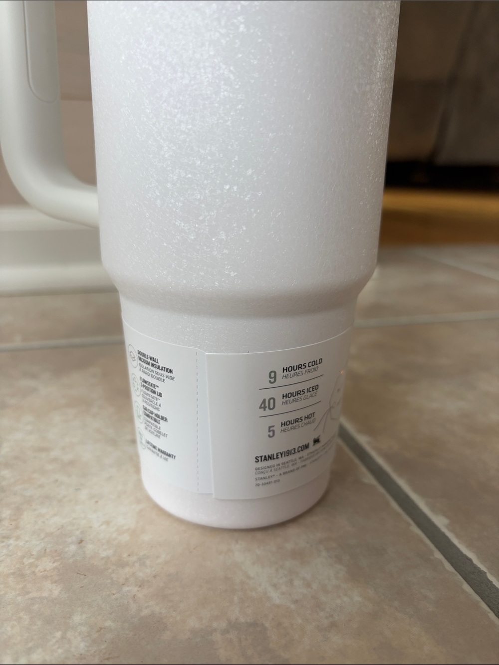 Stanley Flowstate Quencher H2.0 tumbler Crystal Crush 30 OZ - Picture 5 of 5